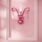 Pink Brigitte Wall Lamp - Image 3
