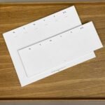Weekly Desk Planners edged in Gold, Yellow, or Blush - Image 3