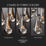 Pulcher Glass Tears Chandelier - Image 4