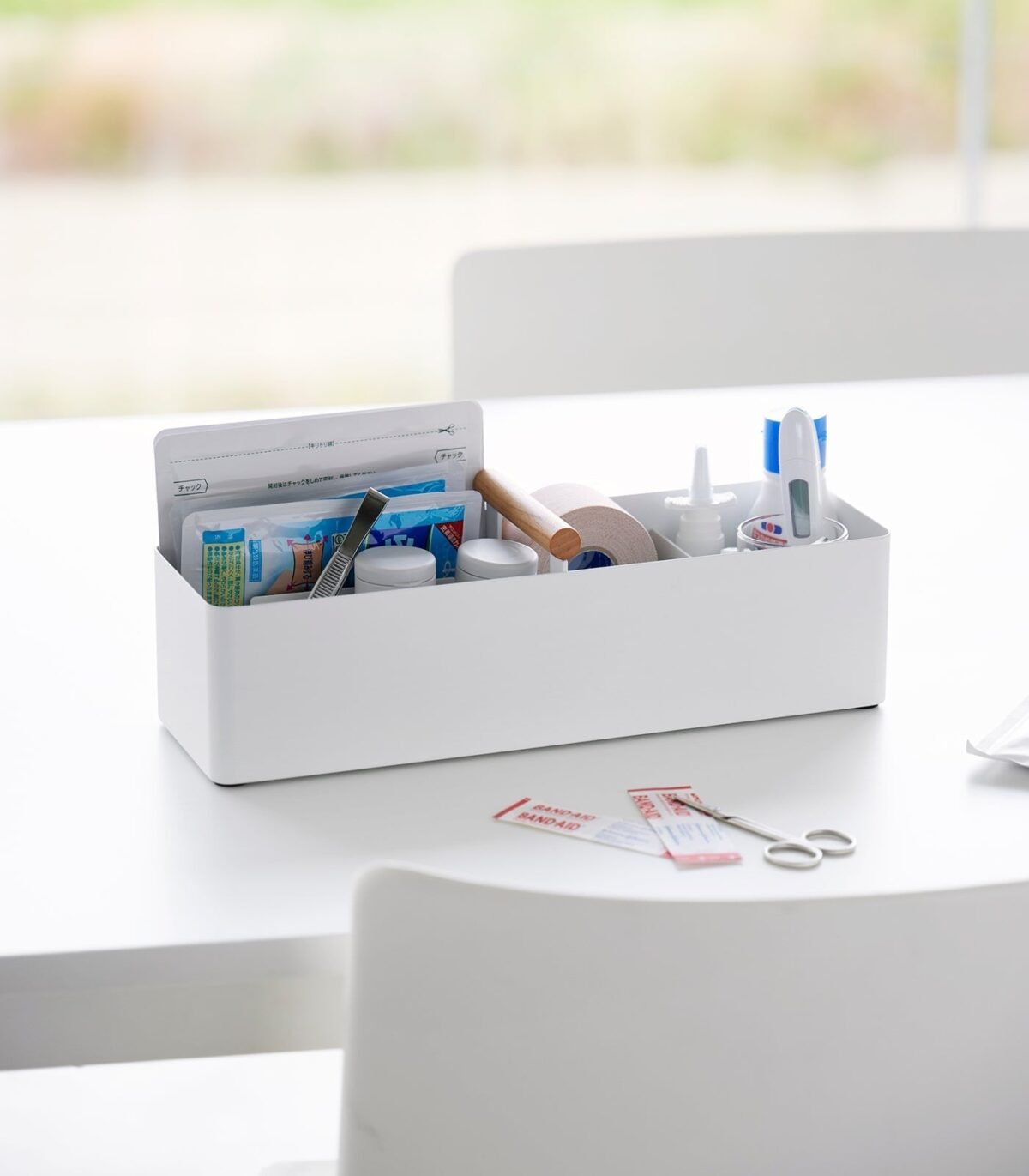 Slim Storage Box - Steel + Wood - Image 2