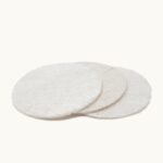 Loofah Facial Disc Pack- Exfoliating Loofah Sponge, Round Loofah Disc - Image 2