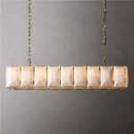 Sakhra Alabaster Linear Chandelier - Image 7