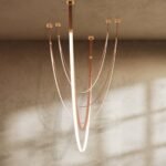 Shalom Leather Chandelier - Image 3