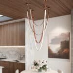 Shalom Leather Chandelier - Image 7