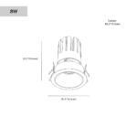 Silis Adjustable Downlight - Image 7