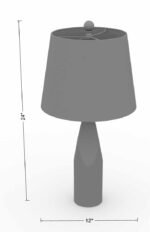 Simala Wood Table Lamp - Image 9