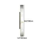 Solen Alabaster Wall Sconce - Image 8