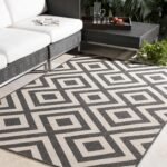 Spilsby Geometric Outdoor Rug - Clearance - Image 5