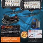 Powerful LED Light Bar Kit for Cars - Image 7