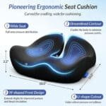Ergonomic Memory Foam Seat Cushion - Image 4