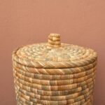 Lidded Palm Laundry/Storage Basket - Image 6