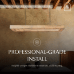 Teva Rectangular Alabaster Chandelier - Image 4