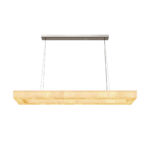 Teva Rectangular Alabaster Chandelier