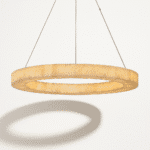 Teva Round Alabaster Chandelier - Image 7