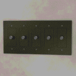 The Brass 3-Way Rotary Dimmer Switch (1 to 5 Gang) - Image 3