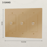 The Brass 3-Way Rotary Dimmer Switch (1 to 5 Gang) - Image 19