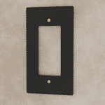The Brass Plate (Night Black with Brass)
