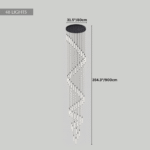 Tinara Staircase Chandelier - Image 6