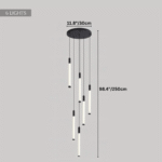 Tinara Staircase Chandelier - Image 7