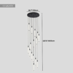 Tinara Staircase Chandelier - Image 10