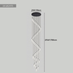 Tinara Staircase Chandelier - Image 11