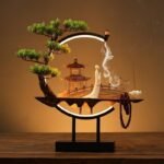 Tranquil Incense Burner Table Lamp - Image 4