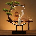 Tranquil Incense Burner Table Lamp - Image 8
