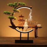 Tranquil Incense Burner Table Lamp - Image 9
