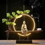 Tranquil Incense Burner Table Lamp - Image 16