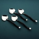Twig Heart Coffee/Dessert Table Spoon 4 Pc. Set - Image 2