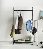 Kids' Rolling Coat Rack (45" H)  - Steel - Image 2