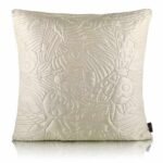 Meadow Faux Silk Euro in White - Image 2