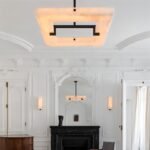 Varga Alabaster Chandelier - Image 7