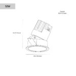 Velar Adjustable Downlight - Image 4