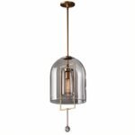 Vintage Glass Lantern Pendant Lights - Image 3