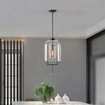 Vintage Glass Lantern Pendant Lights - Image 5