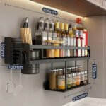 Wall-Mounted Kitchen Shelf Organizer - Image 3