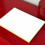 Weekly Desk Planners edged in Gold, Yellow, or Blush - Image 8