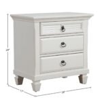 Winchester Nightstand, White - Image 7