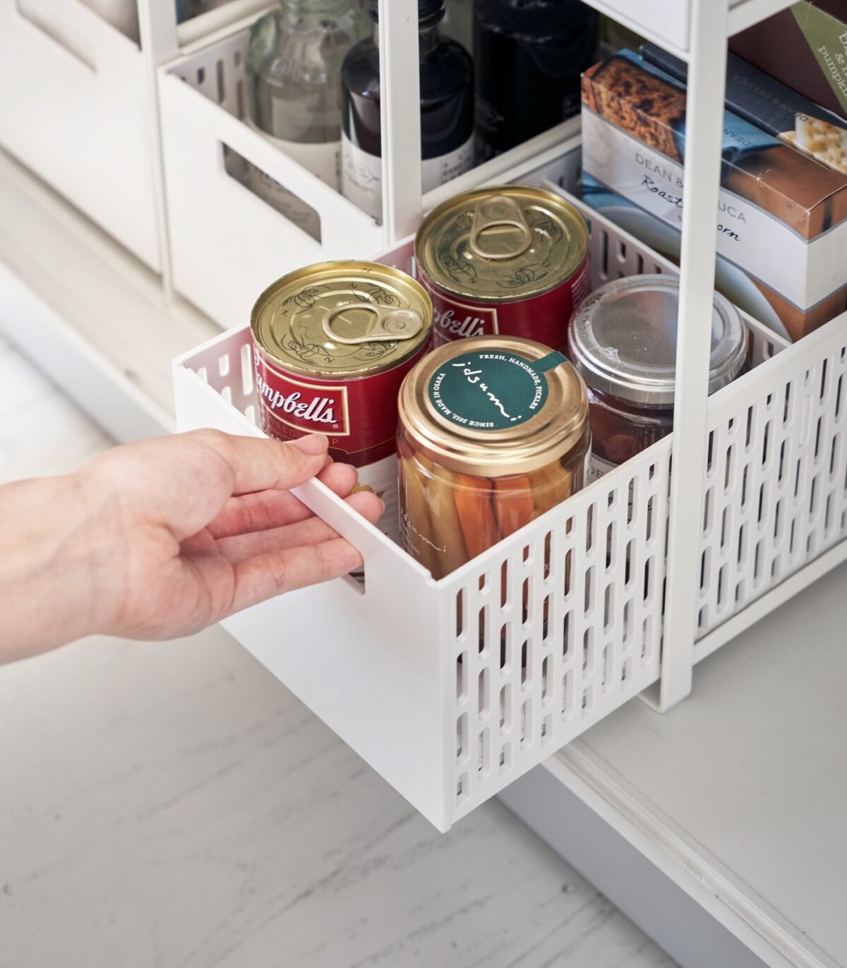 Two-Tier Cabinet Storage Basket - Image 6
