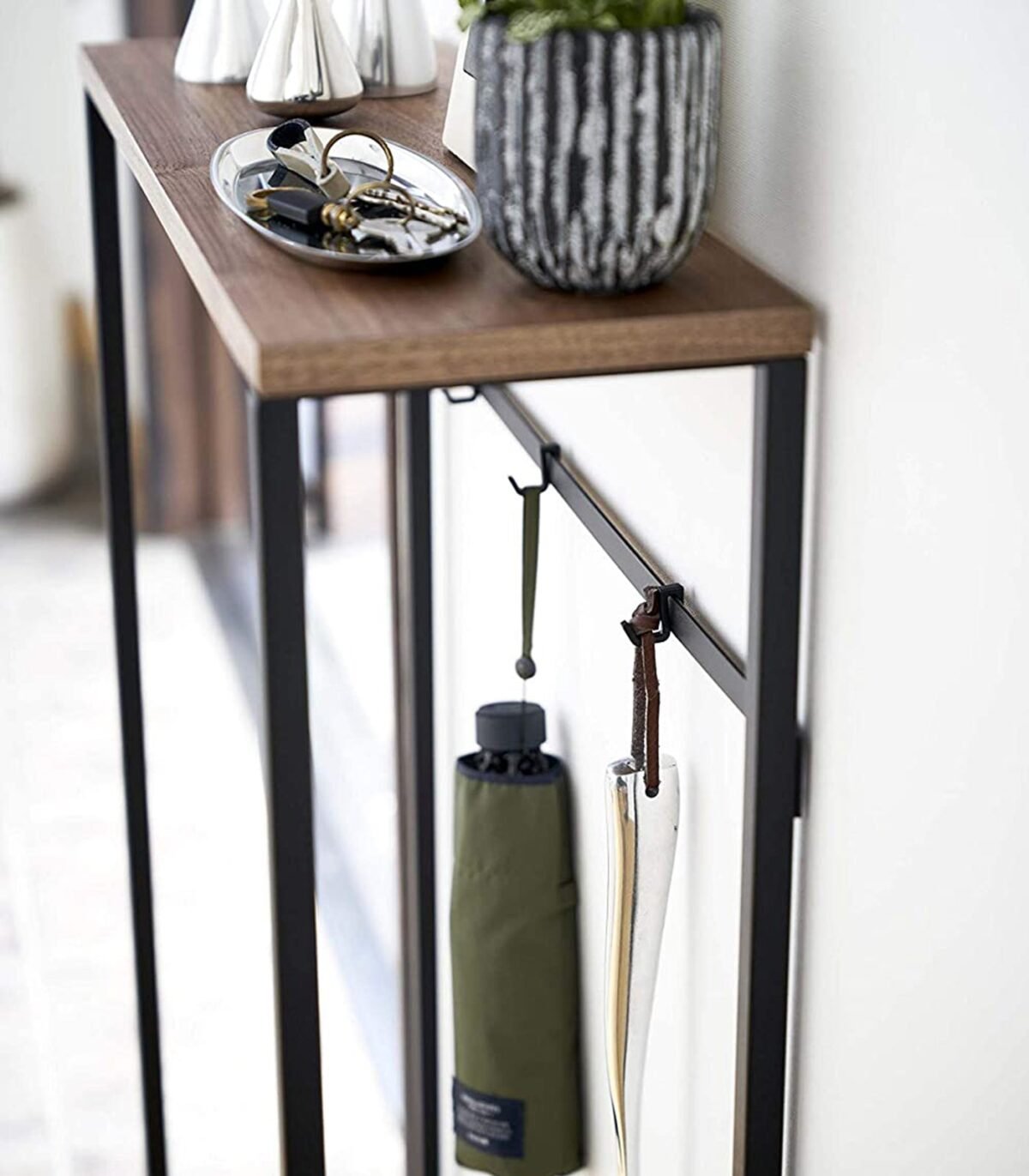 Narrow Entryway Console Table (32" H)  - Steel - Image 13