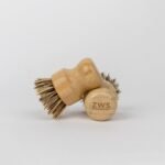 Pot Scrubber - Eco Friendly Scrub Brush, Bamboo, Plastic Free, Compostable - Image 5