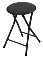 High Stool Dining Chairs Kitchen Folding White Office Furniture Bar Stackable Nordicains Dressing Table White Metal Bedroom