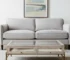 Goldoma 44" Off-White Clear and Gold Solid Wood Glass Iron Storage Coffee Table