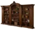 Goldoma American Retro Solid Wood Carved Bookcase