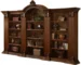Goldoma American Retro Solid Wood Carved Bookcase
