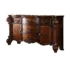 Goldoma 71" Solid Wood Dresser with 5 Drawers – Scandinavian Style for Bedroom Storage