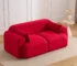 Goldoma Thalia Corduroy Loveseat Sofa – 2-Seater with High-Saturation Design