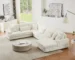 Goldoma Modular Oversized U-Shaped Sectional Sofa with Chaise and Sofa Bed