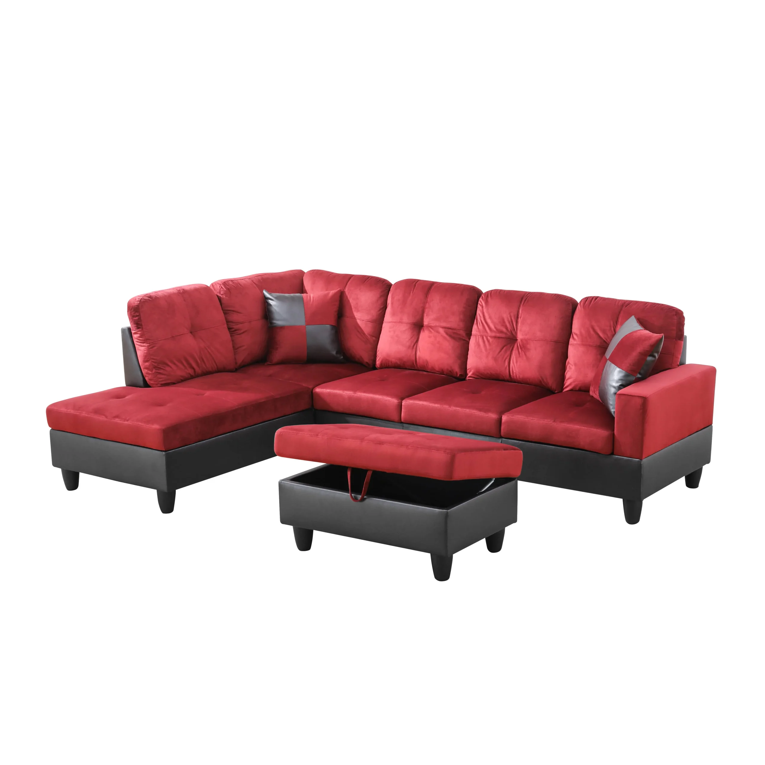 H328e020809c9411bafe7828f91a873f8D.webp Comfortable Fabric Sectional Sofa Set with Crescent-Shaped Stainless Steel Legs for Living Room and Gym Hotel Style - Image 1